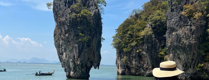 James Bond Island is one of Thailand 🇹🇭 Phuket.