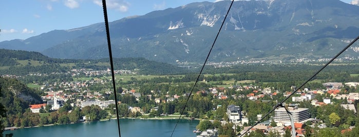 Poletno sankanje is one of Bled lake.