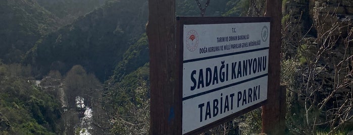 Sadağı Kanyonu Tabiat Parkı is one of Kamp/Kayak/Trail.