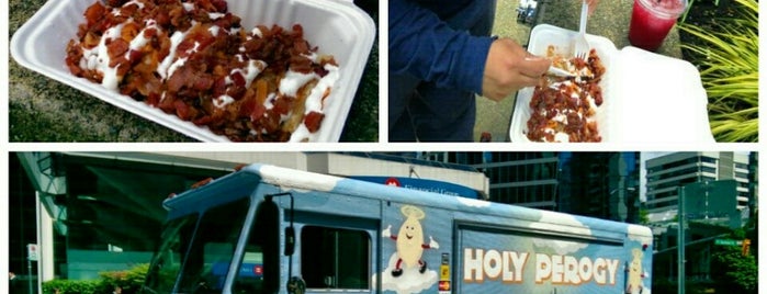 Holy Perogy is one of The best Vancouver food trucks.