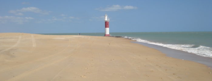Praia de Galinhos is one of Lugares favoritos de Menossi,.