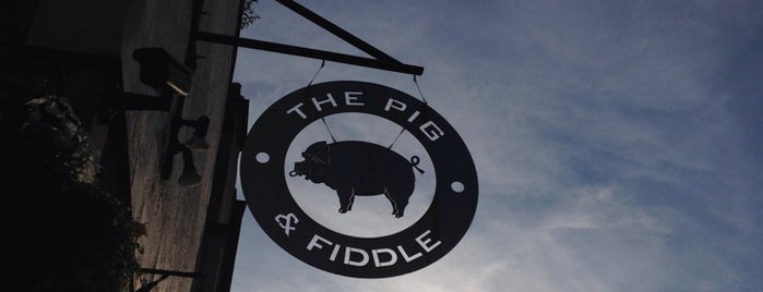 The Pig & Fiddle is one of Trips: Great Britain.