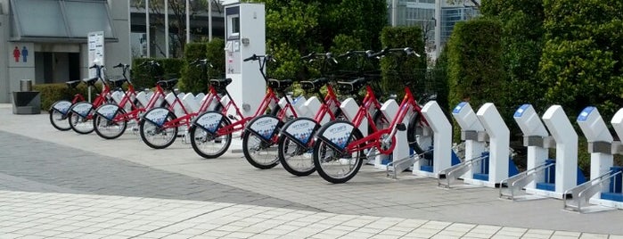 H1-18.Tokyo Bigsight - Tokyo Koto City Bike Share is one of 🚲  江東区臨海部コミュニティサイクル.