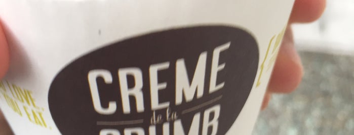 Crème de la Crumb is one of Must Go For Coffee!.