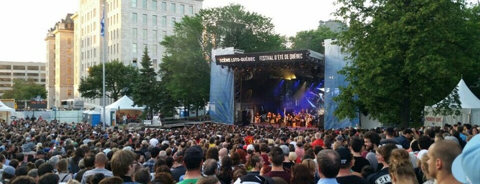 Festival D'été - Scène Loto-Québec is one of Lieux qui ont plu à Martin.