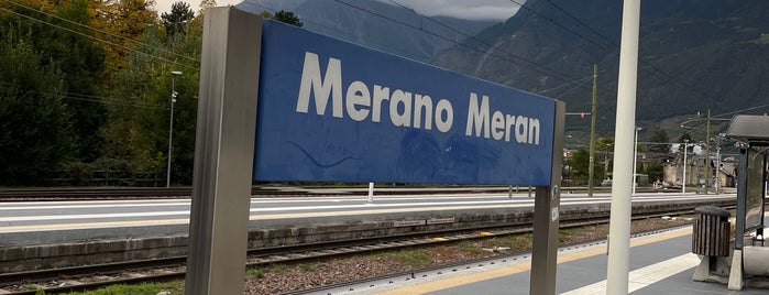 Bahnhof Meran is one of Train stations South Tyrol.