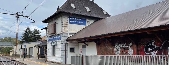 Bahnhof Lana-Burgstall is one of Train stations South Tyrol.