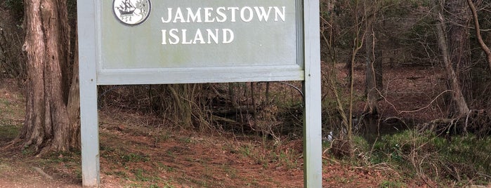 Jamestown Island is one of Historic Road Trip.