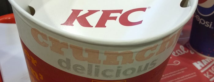 KFC is one of Tempat yang Disukai Kevin.