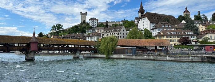 Spreuerbrücke is one of Switzerland.
