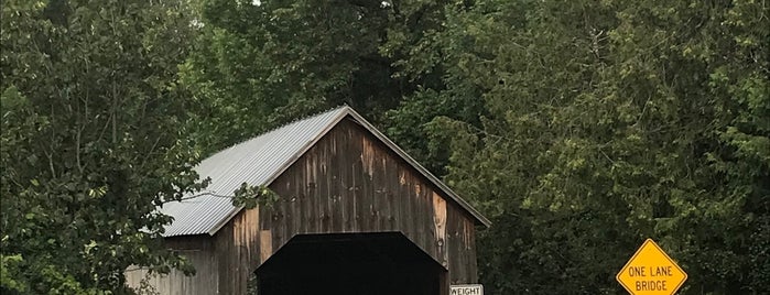 Halpin Covered Bridge is one of Been there..