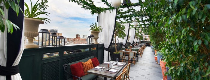 Gramercy Terrace is one of The Best Hotel Rooftops in NYC.