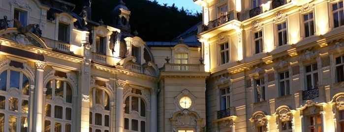 Grandhotel Pupp is one of The Glamorous Hotel Stays of James Bond, 007.