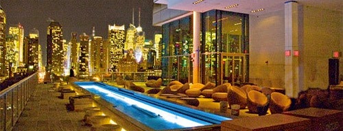 Ink48 Hotel Roof Bar is one of The Best Hotel Rooftops in NYC.