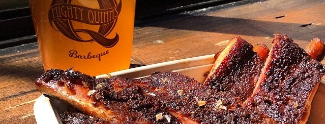 Mighty Quinn's BBQ is one of Lunch Approved.