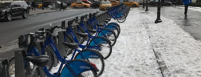 Citi Bike Station is one of New York City.