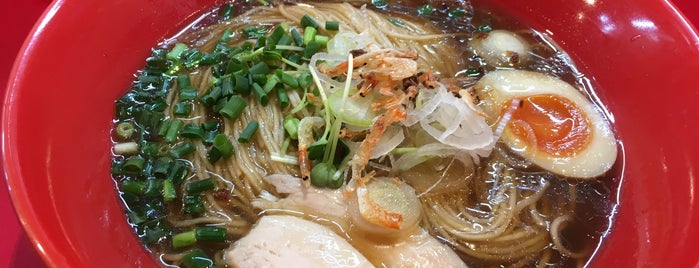 Tsukiji Ebikin is one of 銀座近辺のラーメンつけ麺.