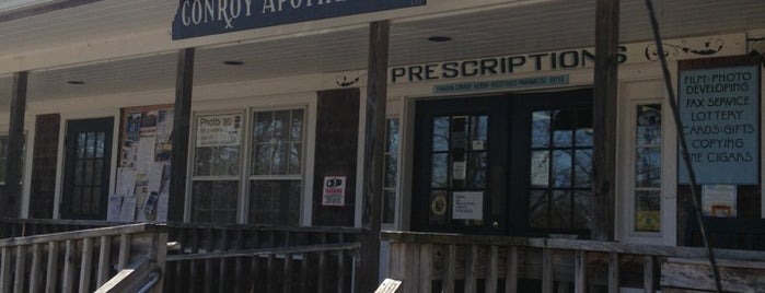 Conroy Apothecary is one of Martha's Vineyard.