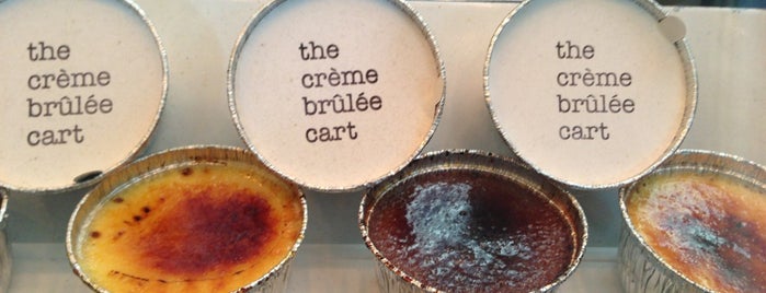The Creme Brulee Cart is one of 2013 Resolution.