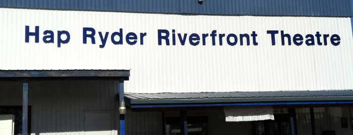 Hap Ryder Riverfront Theater is one of North America.