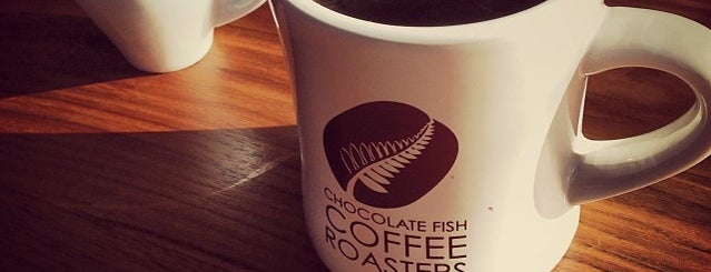 Chocolate Fish Coffee is one of coffee & tea.