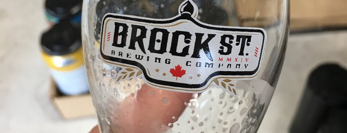 Brock St. Brewing is one of สถานที่ที่ Joe ถูกใจ.