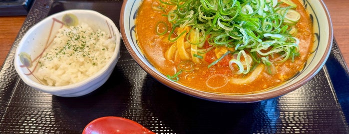 丸亀製麺 is one of 丸亀製麺 南関東版.