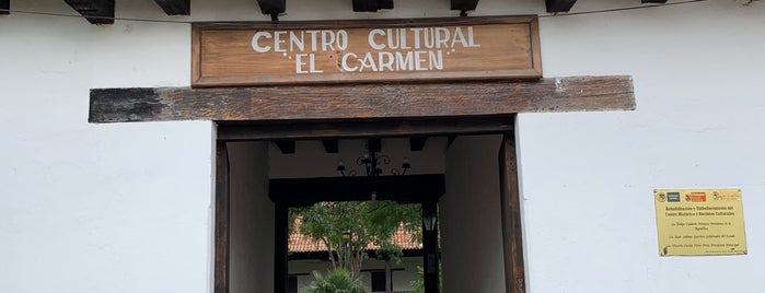Centro Cultural El Carmen is one of San Cristobal.