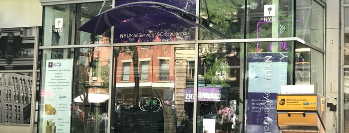 NYU Mail Services is one of NYU.