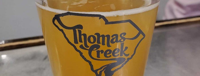 Thomas Creek Brewery is one of Greenville.