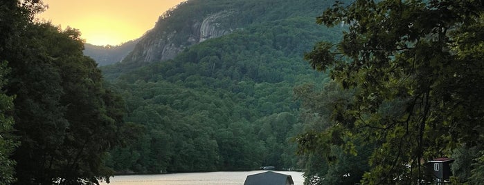 Lake Lure, NC is one of UK Filming Locations.