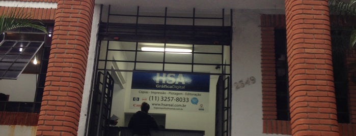 HSA Gráfica is one of Locais curtidos por Mayara.