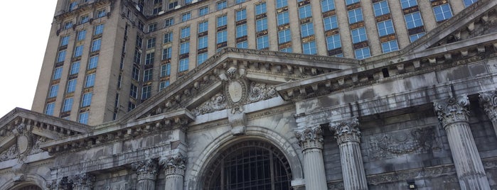 Michigan Central Station is one of Detroit.
