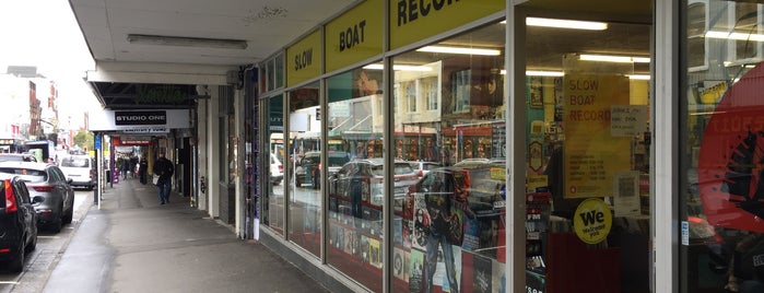 Slow Boat Records is one of wellington.