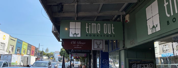 Time Out Bookshop is one of Auckland Books.