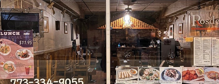 Rosded Thai Cuisine is one of strolling in lincoln square.