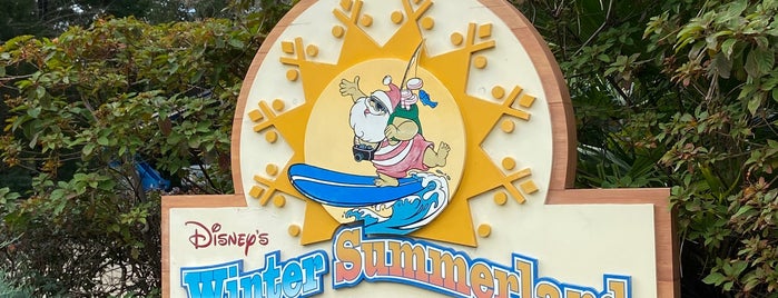 Winter Summerland Miniature Golf is one of October 2014 Disney Trip.