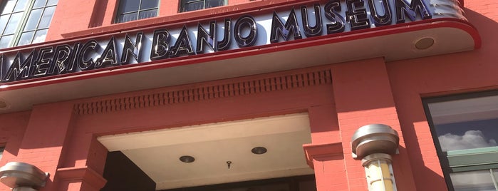 American Banjo Museum is one of charlotte'nin Kaydettiği Mekanlar.