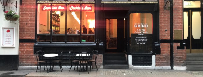 Covent Garden Grind is one of London Coffee.