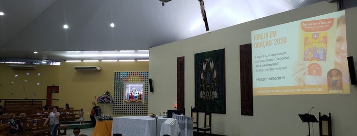Igreja Nossa Senhora Rainha dos Apostolos is one of Favorite Check-in.