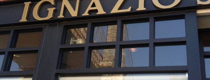 Ignazio's Pizza is one of NY.