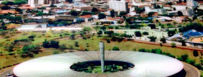 Terminal Rodoviário José Garcia Villar is one of Oscar Niemeyer [1907-2012].