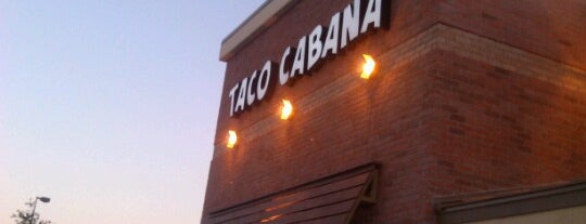 Taco Cabana is one of Greg's Places to Eat.
