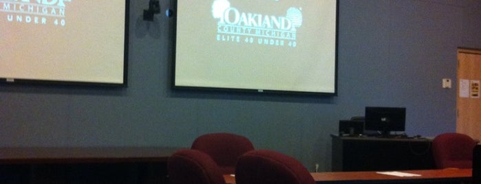 Oakland University iNCubator is one of OU locations.