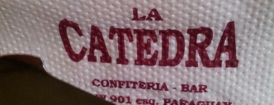 La Cátedra is one of «Cafés No Notables».