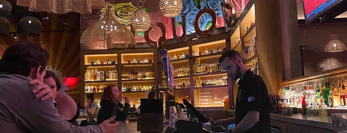 Guy Fieri’s Tequila Cocina is one of สถานที่ที่ Adam ถูกใจ.