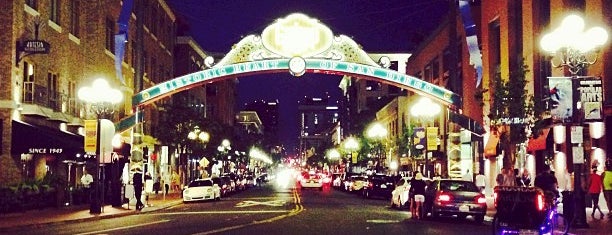 The Gaslamp Quarter is one of San Diego.