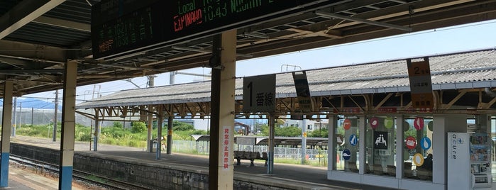 新発田駅 is one of 東日本・北日本の貨物取扱駅.