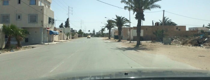 Route Sidi Mansour is one of I was here !.