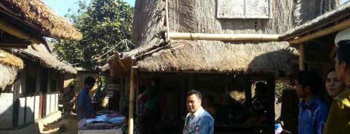 Sade Traditional Sasak Village, Lombok is one of West Nusa Tenggara. Indonesia..